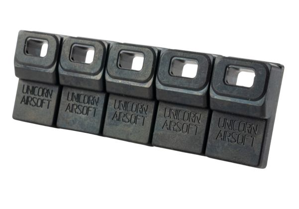 Unicorn Airsoft Unicorn Airsoft VFC M4 GBBR Series Magazine Gasket (5pcs/set) - BK
