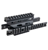 Laylax Laylax/Nitro.Vo Tokyo Marui TMMP7A1 AEG/ GBB Extension Frame Rail Handguard - Black