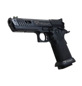 AW Custom EMG TTI John Wick 4 PIT VIPER GBB Airsoft Pistol - Blackout, Semi Auto ver. - (by AW Custom)