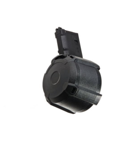 GK Tactical GK Tactical Tokyo Marui MWS M4 Green Gas Drum Magazine (400 rounds Airsoft Magazine)