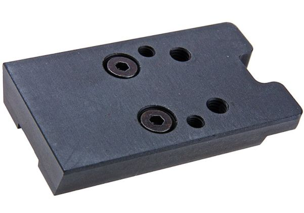 Revanchist Revanchist Airsoft Novritsch SSP5 GBB Airsoft Red Dot Plate (High Mount) - Black (RMR & RTS-2)
