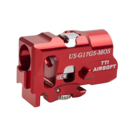 TTI Airsoft TTI SRC G17 Gen5 MOS GBB Series Infinity One Piece Full CNC TDC Hop Up Chamber - Red