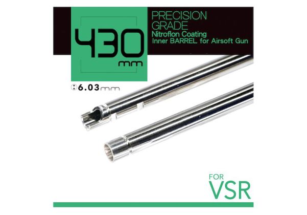 Unicorn Airsoft Unicorn 6.03mm Ultimate Precision Inner Barrel for VSR-10 Gspec (Nitroflon Coating) - 430mm