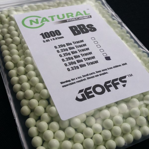 Geoffs Geoffs Natural Precision 0.30g - 1000 bio tracer bb's