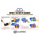 TTI Airsoft TTI Airsoft Tokyo Marui Hi Capa GBB Infinity One Piece Full CNC TDC Hop Up Chamber - Purple