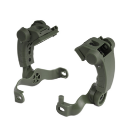 Earmor Earmor - Adapter for M32 Plus Headphones at ARC Rail - Polymer - Foliage Green