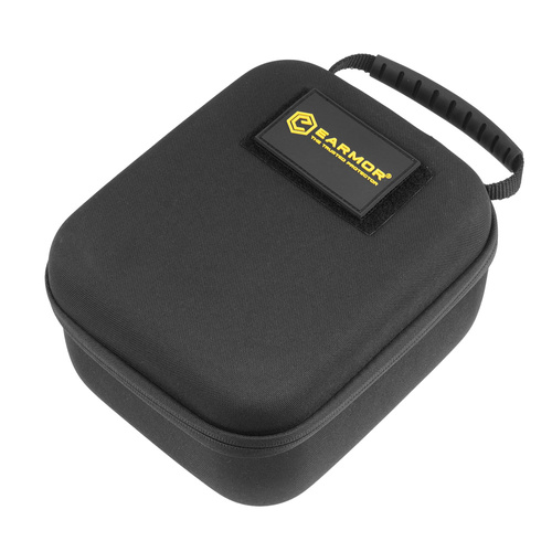 Earmor Earmor - Rigid Hearing Protector Pouch - Nylon - Velcro - Black