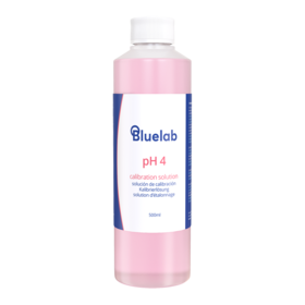 5074 Bluelab, PH4500, ijkvloeistof pH 4.0 500ml
