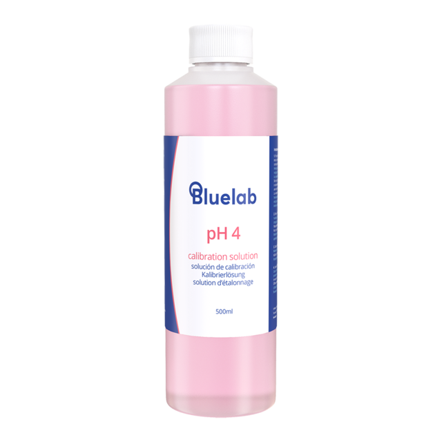 5074 Bluelab, PH4500, Kalibrierlösung pH 4.0 500ml