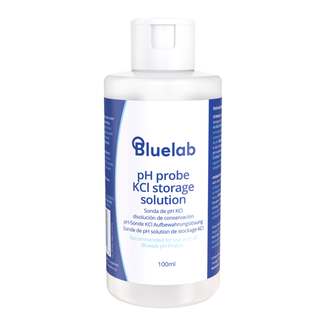 5077 Bluelab, STSOL100, KCL pH-Sonde Aufbewahrungslösung, 100ml