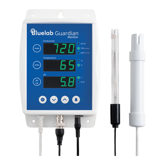 5003 Bluelab, BGUSTD02, GUARDIAN WIFI, pH/EC/Temp-Kontinurummeter