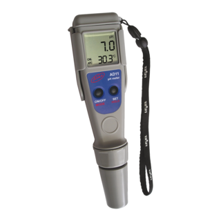 3211 ADWA, AD11, waterproof pH meter (0.1 pH accuracy)