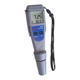 3212 ADWA, AD12, waterproof pH-meter (0,01 pH nauwkeurigheid)