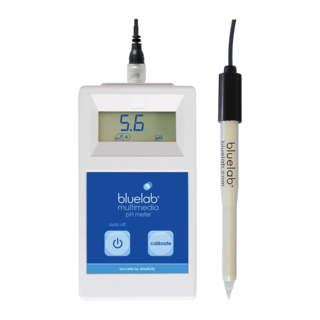5009 Bluelab, METMULTI, Multimedia (für alle Substrate, Boden und Wasser) pH-Messgeräte, inkl. Leap Probe