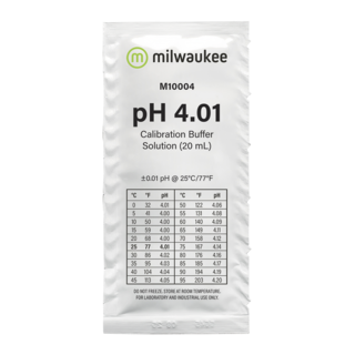 4325 Milwaukee, M10004, pH 4.01 / 25x 20ml