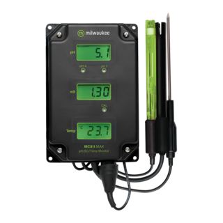 4356 Milwaukee, MC811, pH/EC/temp continu