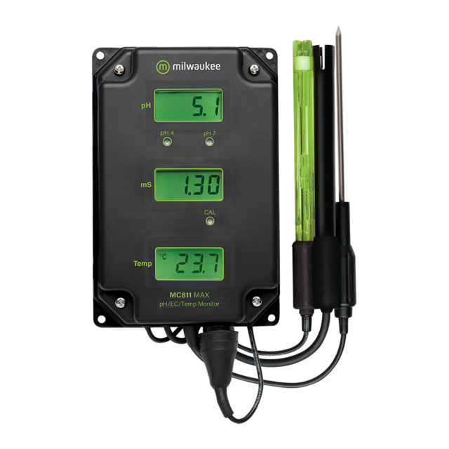 4356 Milwaukee, MC811, pH/EC/temp continuous