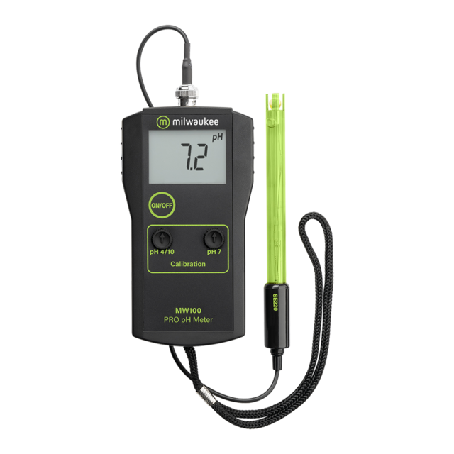 4353 Milwaukee, MW100, draagbare pH meter