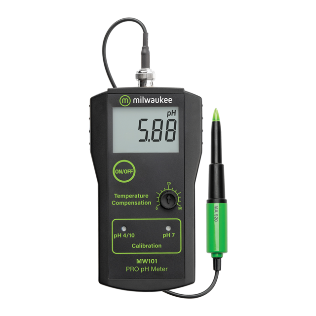 4365 Milwaukee, MW101-SOIL, pH GROUND meter