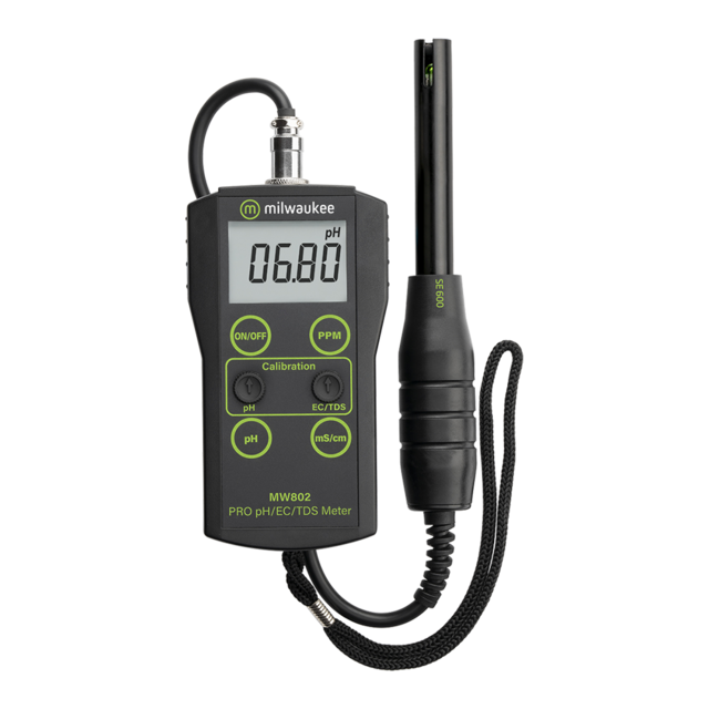 4371 Milwaukee, MW802, pH/EC meter