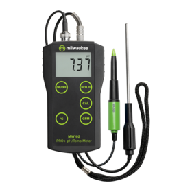 4305 Milwaukee, MW102-FOODPRO+, pH and Temperature Meter with ATC