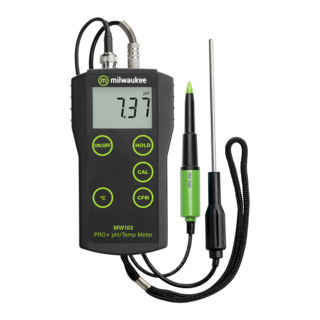 4305 Milwaukee, MW102-FOOD PRO+ , pH and Temperature Meter with ATC