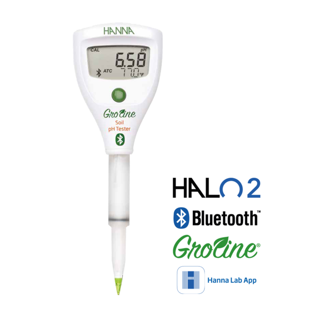 0628 (auf Bestellung) HANNA, HI9810302, pH-Bodentest, Bluetooth