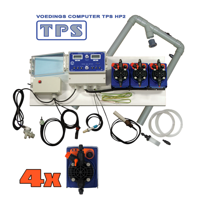 1150 TPS HP2 - Nährstoff Computer 4 Pumpen (3 EC+1 pH)