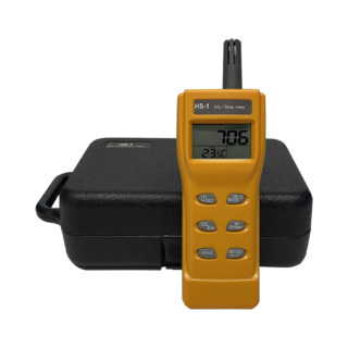 1005 HS-1, Portable CO2/Temp meter, in case