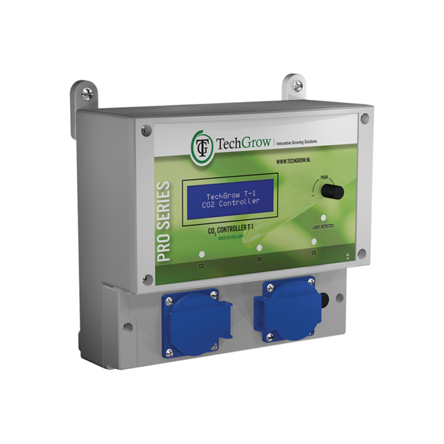 2951 TechGrow, 11541, Pro Serie T-1 CO2-controller (exclusief S-2 sensor)