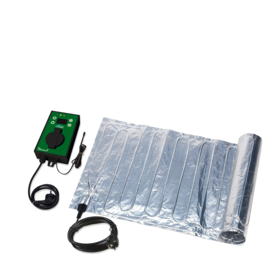 4117 Biogreen, HMTA 050-120, ALU Ground HEATING MAT 50x120cm, incl thermostat
