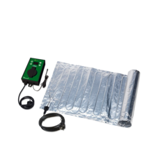 4118 Biogreen, HMTA 100-100, ALU Grond VERWARMINGS MAT 100x100cm, incl thermostaat