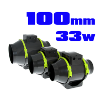 46241 GHP, PROFAN TT inline Extractor Fan 100mm / 33W