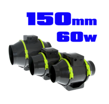 46243 GHP, PROFAN TT Inline-Extraktor-Lüfter 150mm / 60W