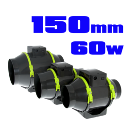 46243 GHP, PROFAN TT Inline-Extraktor-Lüfter 150mm / 60W