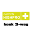 GHP 46330 GHP, PROBOX HOEK 3-weg (2st)