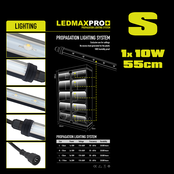 46741 GHP, Propagator LEDS, (1 lamp set, incl cabling) 55cm