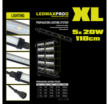 46744 GHP, Propagator LED XL, (5 lamp set, incl bekabeling) 115cm