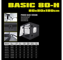 46391 GHP, ProBox BASIC 80-H , 80x80x180cm