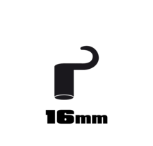 30004 HOMEbox, SPHL-16, haak -LANG- 16mm / 4 stuks