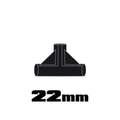 30013 HOMEbox, SP-T-22, T-Stecker 22mm / 2 Stück