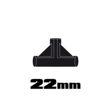 30013 HOMEbox, SP-T-22, T-connector 22mm / 2 pieces