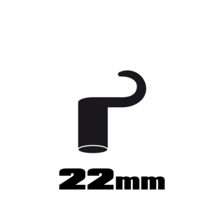 30014 HOMEbox, SP-HL-22, haak -LANG- 22mm / 4 stuks