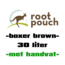 RootPouch 56510 RootPouch, BOXER BROWN 30L GRIFF 10 Stück/Bündel