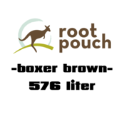 56529 RootPouch, BOXER BROWN 576L, 5st/bundel