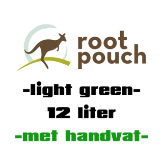 56706 RootPouch, BOXER (light)GREEN, 12L HANDLE, 10pcs/bundle