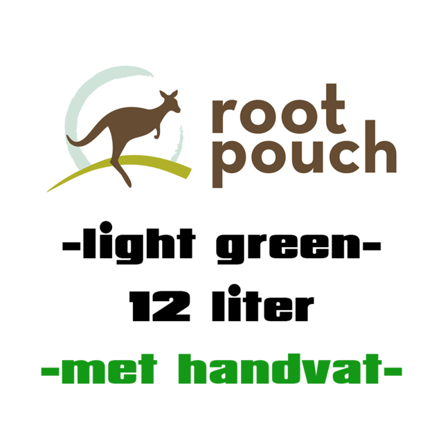 56706 RootPouch, BOXER (light)GREEN, 12L GRIFF, 10 Stück/Bündel