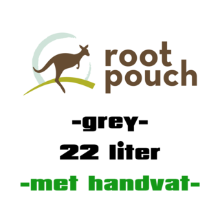 56351 RootPouch, GREY 22L HANDVAT, 10st/bundel