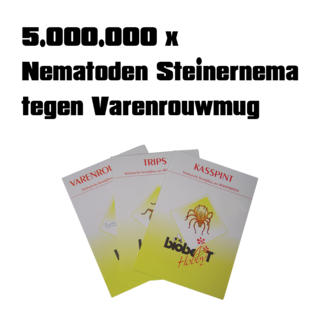 3806 Nematodes Steinernema 5 million / against Varenr.mug
