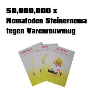 3822 Nematodes Steinernema 50 million / against Fern-redug
